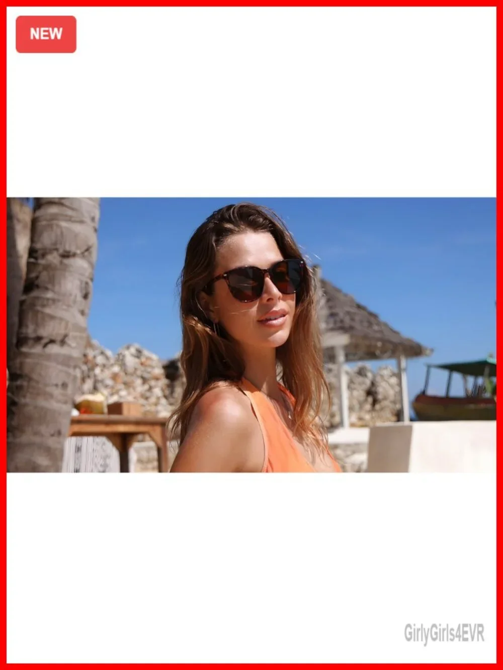 Retro Polarized Sunglasses for Women Men Big Frame Vintage Style UV400